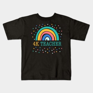 4k teacher shirt kindergarten teacher 4k teacher gift Kids T-Shirt